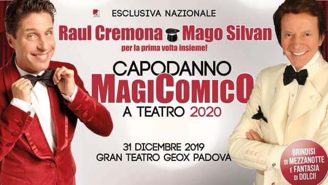 Raul Cremona e Silvan insieme a teatro