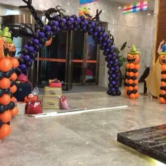 palloncini arco halloween