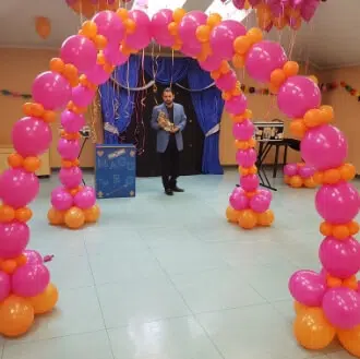 palloncini arco mago leo