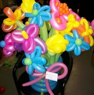 palloncini mazzo fiori