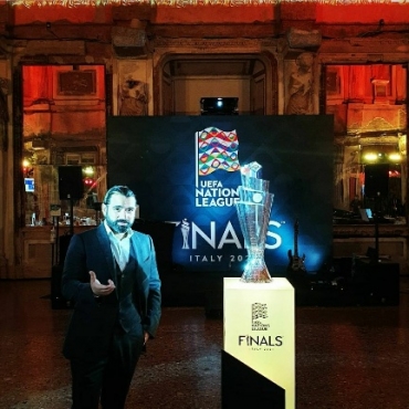 Leo Carrassi, magia e mentalismo per Uefa Nations League, Milano